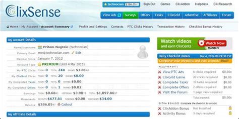 clixsense com